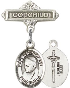 Pope Benedict XVI Baby Badge - 9235/0736