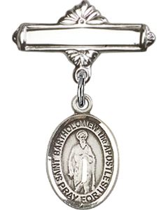 St Bartholomew the Apostle Baby Badge - 9238/0730