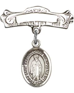 St Bartholomew the Apostle Baby Badge - 9238/0732