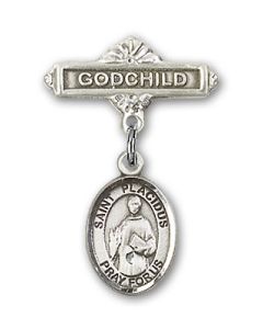 St Placidus Baby Badge - 9240/0736