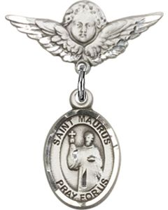 St Maurus Baby Badge - 9241/0735