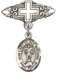 Our Lady of All Nations Baby Badge - 9242/0731