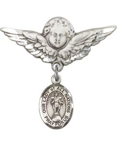 Our Lady of All Nations Baby Badge - 9242/0733