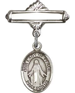 Our Lady of Peace Baby Badge - 9245/0730