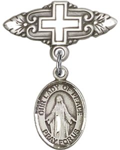 Our Lady of Peace Baby Badge - 9245/0731
