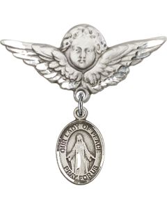 Our Lady of Peace Baby Badge - 9245/0733