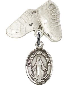 Our Lady of Peace Baby Badge - 9245/5923