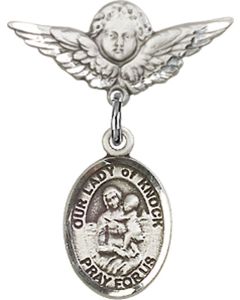 Our Lady of Knock Baby Badge - 9246/0735