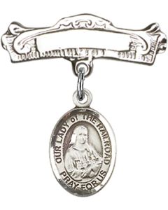 Our Lady of the Railroad Baby Badge - 9247/0732