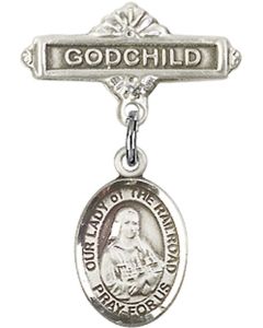 Our Lady of the Railroad Baby Badge - 9247/0736