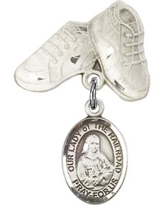 Our Lady of the Railroad Baby Badge - 9247/5923