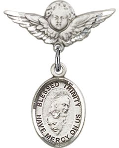 Blessed Trinity Baby Badge - 9249/0735