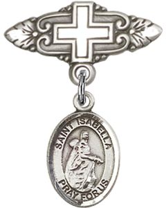 St Isabella of Portugal Baby Badge - 9250/0731