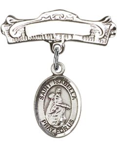 St Isabella of Portugal Baby Badge - 9250/0732
