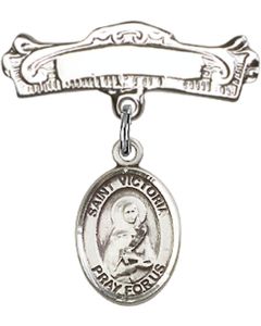 St Victoria Baby Badge - 9253/0732