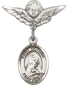 St Victoria Baby Badge - 9253/0735