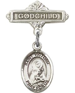 St Victoria Baby Badge - 9253/0736