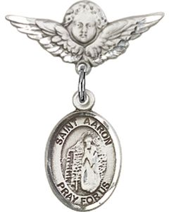 St Aaron Baby Badge - 9254/0735