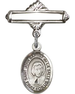 St John Baptist de la Salle Baby Badge - 9262/0730