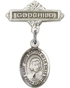 St John Baptist de la Salle Baby Badge - 9262/0736