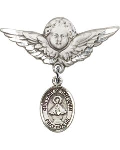 Our Lady of San Juan Baby Badge - 9263/0733