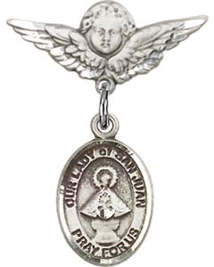 Our Lady of San Juan Baby Badge - 9263/0735