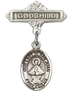Our Lady of San Juan Baby Badge - 9263/0736