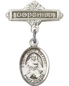 St Julia Billiart Baby Badge - 9267/0736