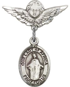 Our Lady of Africa Baby Badge - 9269/0735