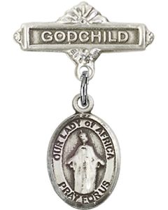 Our Lady of Africa Baby Badge - 9269/0736