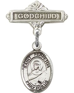 St Perpetua Baby Badge - 9272/0736
