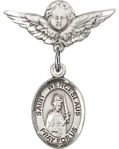St Wenceslaus Baby Badge - 9273/0735