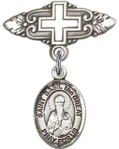 St Basil the Great Baby Badge - 9275/0731