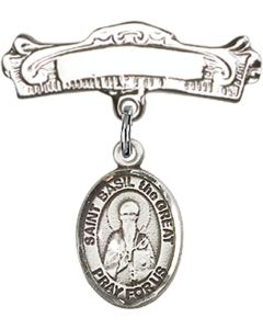 St Basil the Great Baby Badge - 9275/0732