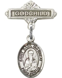 St Basil the Great Baby Badge - 9275/0736