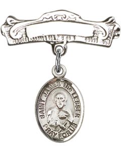 St James the Lesser Baby Badge - 9277/0732