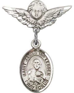 St James the Lesser Baby Badge - 9277/0735