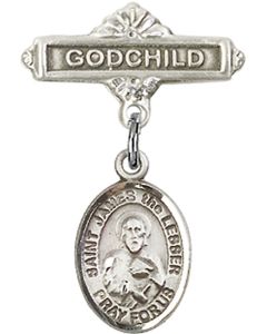 St James the Lesser Baby Badge - 9277/0736