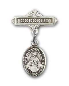 St Gabriel Possenti Baby Badge - 9279/0736