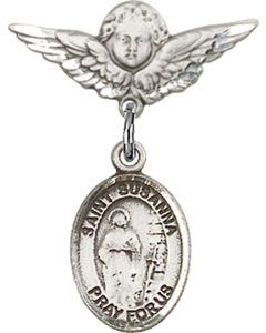 St Susanna Baby Badge - 9280/0735