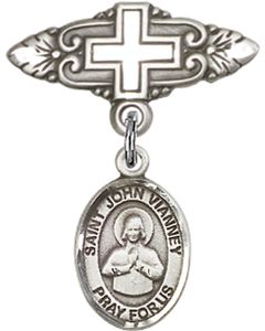 St John Vianney Baby Badge - 9282/0731