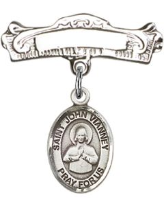 St John Vianney Baby Badge - 9282/0732