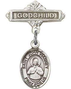 St John Vianney Baby Badge - 9282/0736