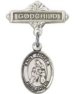 St Angela Merici Baby Badge - 9284/0736