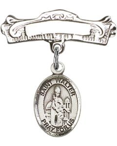 St Walter of Pontnoise Baby Badge - 9285/0732
