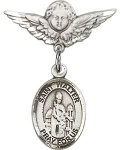 St Walter of Pontnoise Baby Badge - 9285/0735