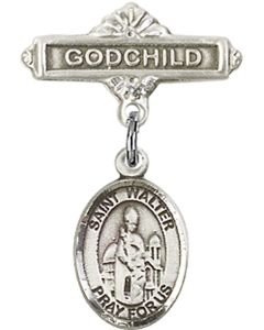 St Walter of Pontnoise Baby Badge - 9285/0736