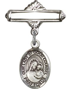 Our Lady of Good Counsel Baby Badge - 9287/0730