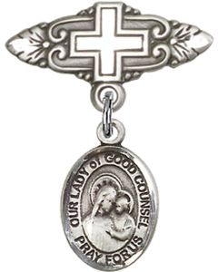 Our Lady of Good Counsel Baby Badge - 9287/0731