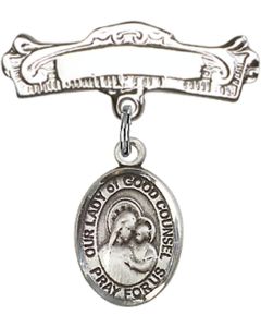 Our Lady of Good Counsel Baby Badge - 9287/0732